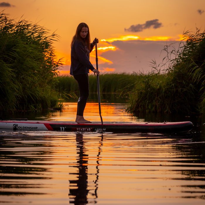 Sup dēļu noma Babītes ezerā